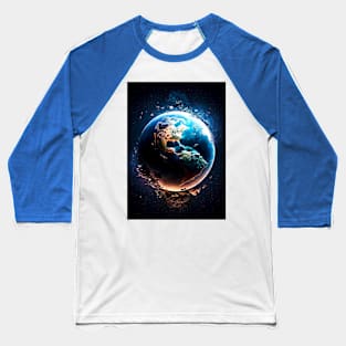 Magic in Chaos: Cosmic Landscapes Baseball T-Shirt